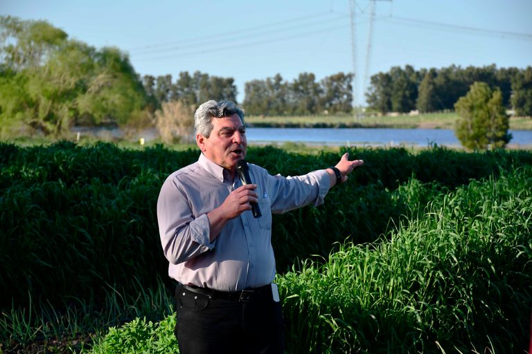 Guillermo Galvan en la Recorrida del CRS