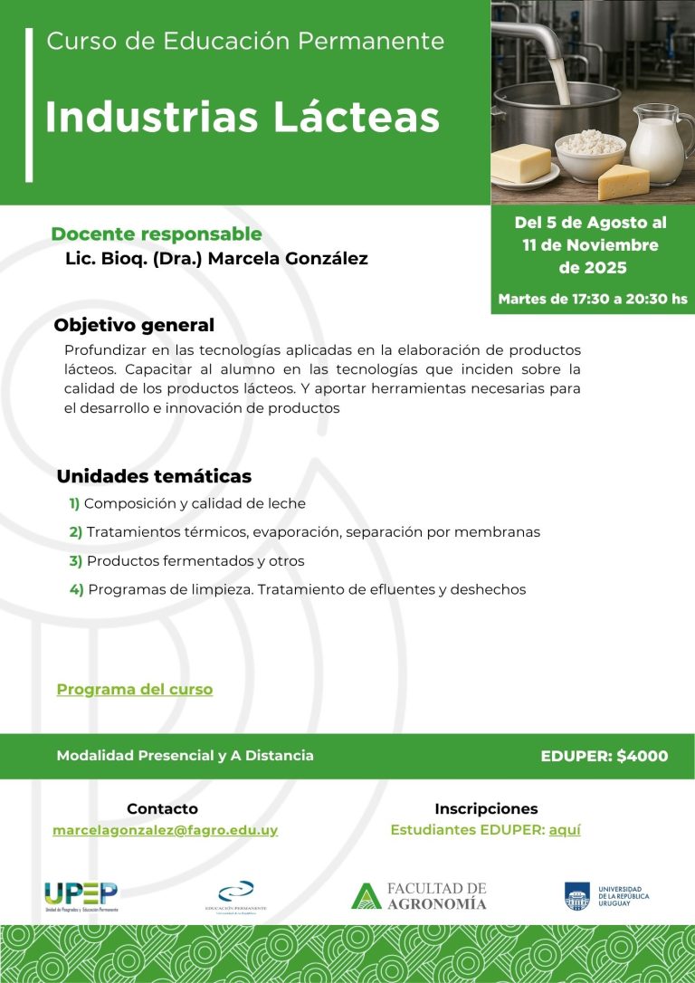 5 - Industrias lácteas