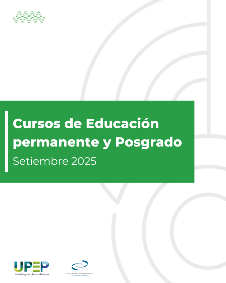 Cursos de Educación permanente y Posgrado