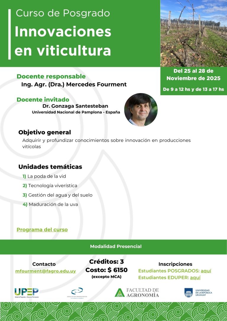 Innovaciones en viticultura