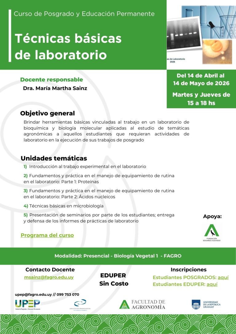 Técnicas básicas de laboratorio