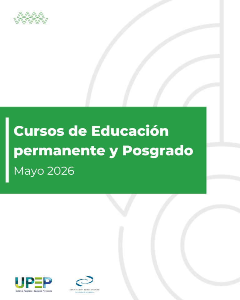 Cursos de Educación permanente y Posgrado