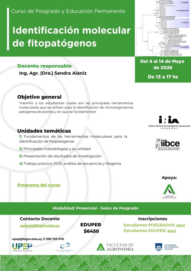 Identificación molecular de fitopatógenos