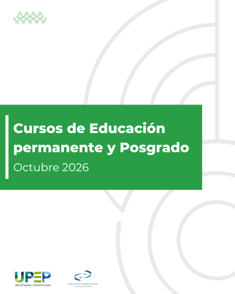 Cursos de Educación permanente y Posgrado